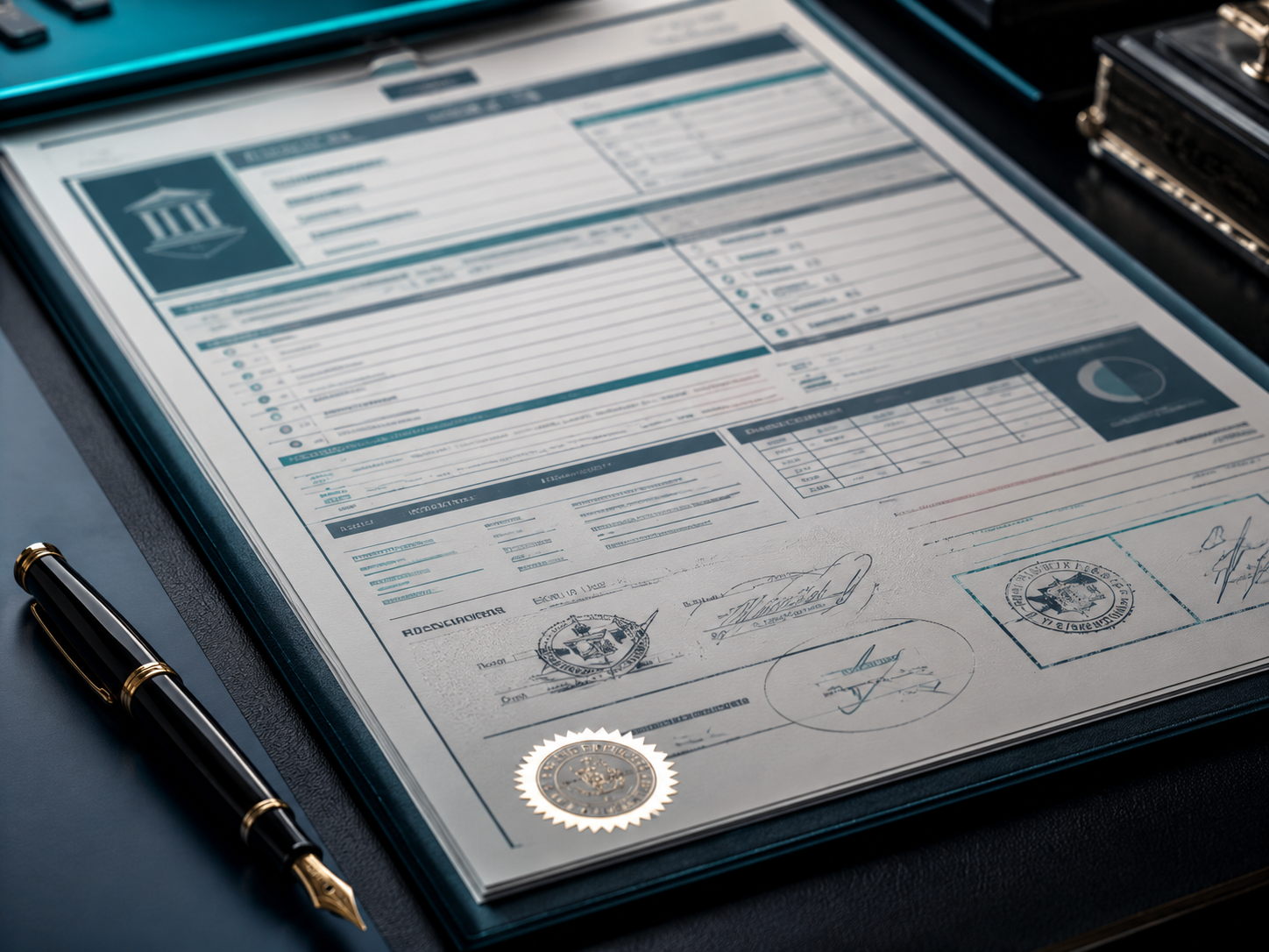 Official healthcare regulatory licensing document